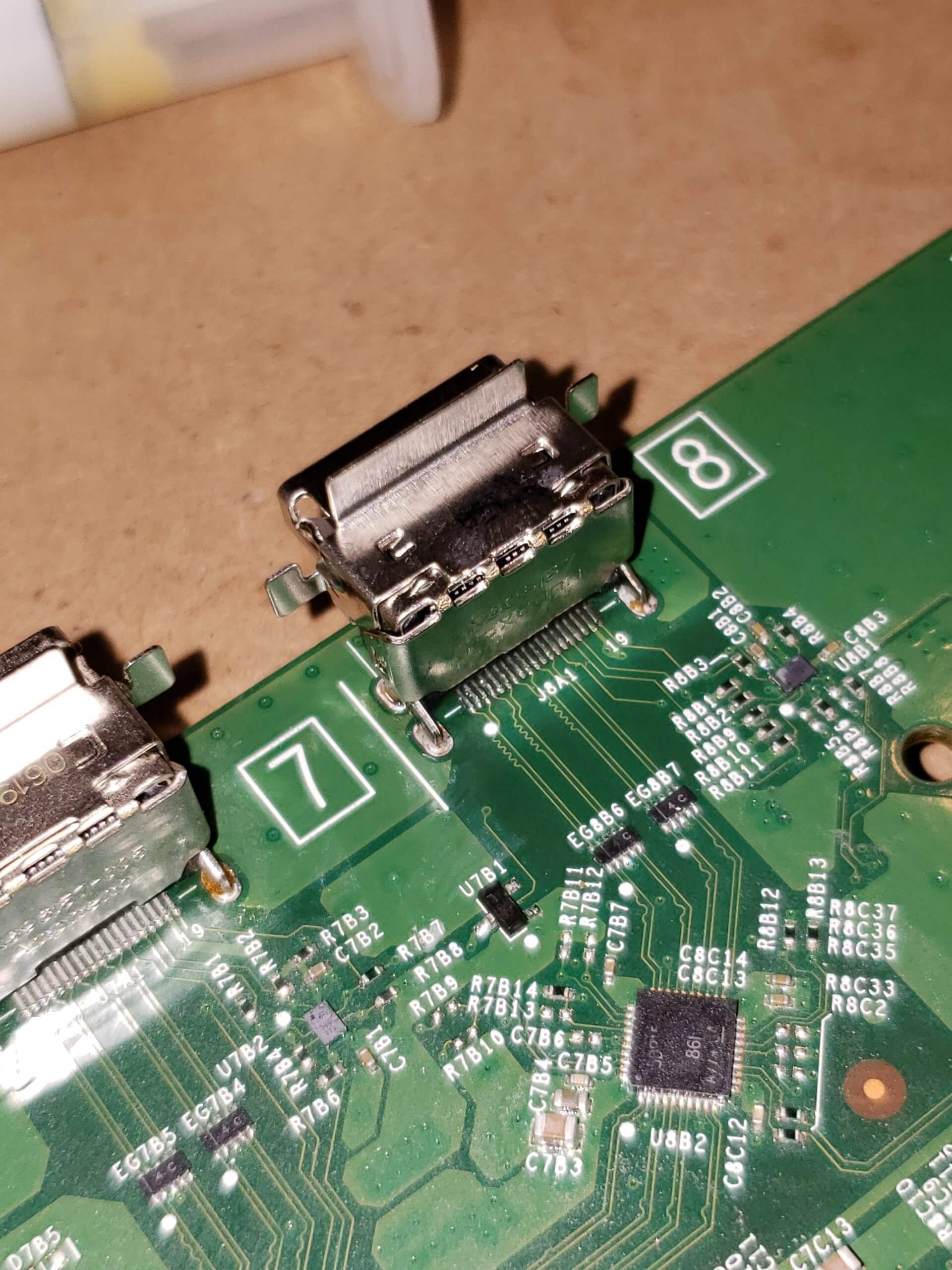 Xbox One S HDMI port replacement